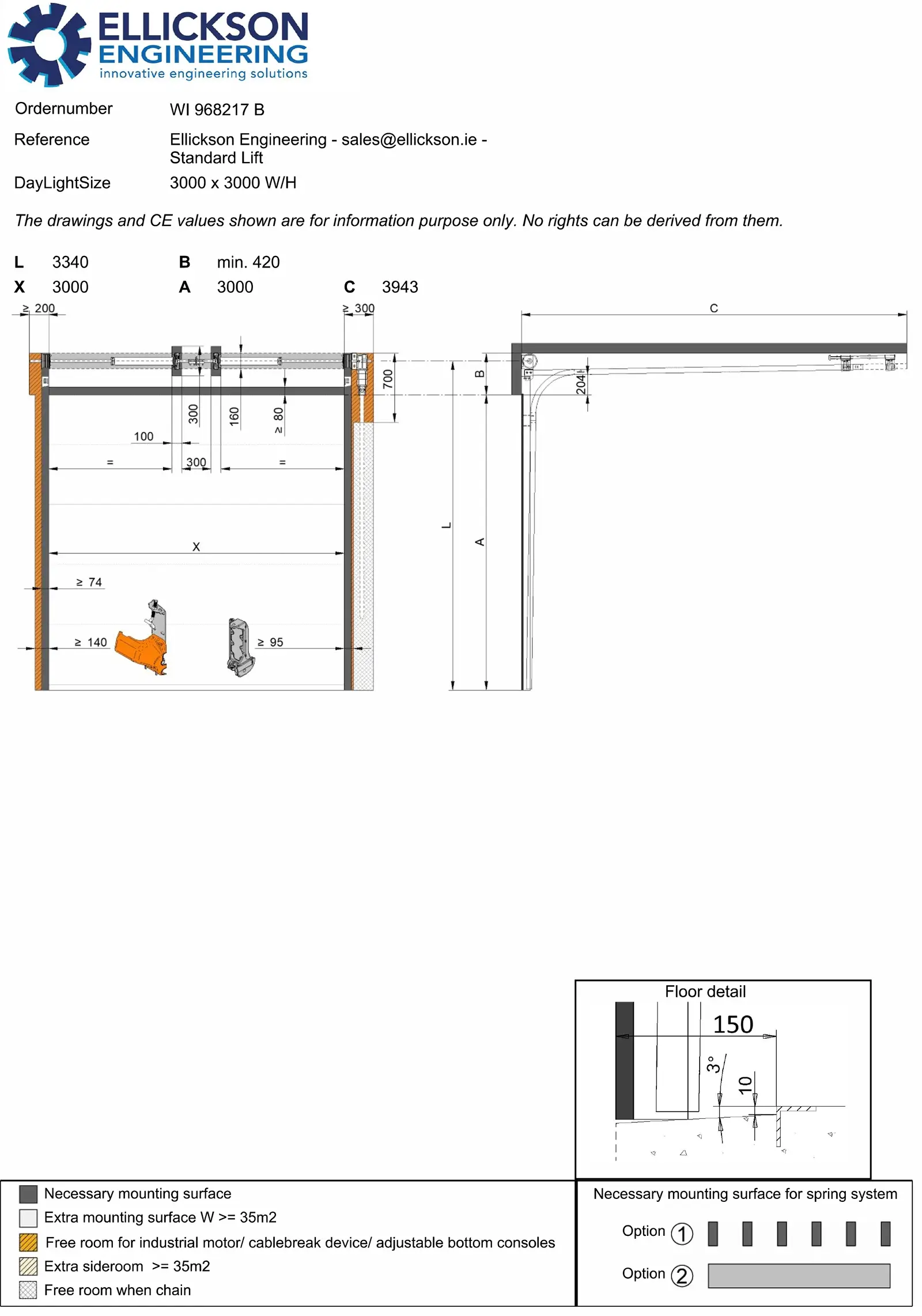 Sectional Door - Standard Lift_nw