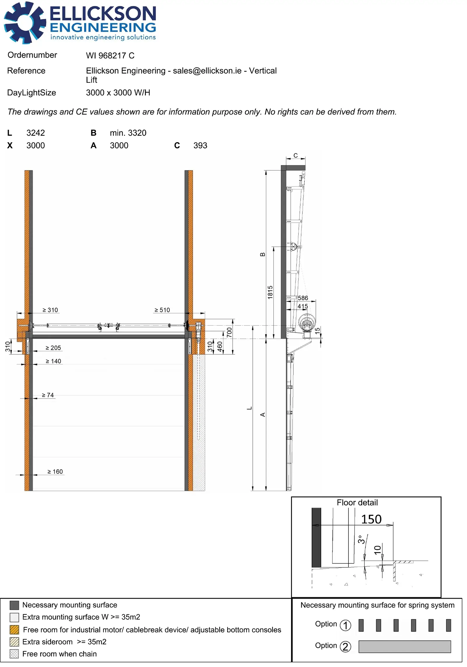 Sectional Door - Vertical Lift